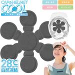 AFF-HCL001 涼みま専科 帽子冷やしNEO PCM 冷感パッド グレー AFF WARE