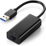 EDC-GUA3V3E-B 有線LANアダプター USB-A 1000Mbps 高速通信 USB 3.2 Gen1 【Windows 11 10 Mac Nintendo Switch 等対応】 エレコム