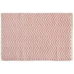 バスマット ポコモコ ウィーブ 40×60cm 乾燥機使用可能 ピンク オカ