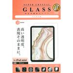 VV-82728 液晶保護ガラス iPad 光沢 2024 iPad mini エツミ