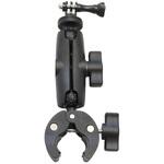 ラムマウントセット GoProカメラ用マウント クランプベース ソケットアーム90mm bitstrong