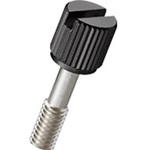 黄銅 ローレットツマミ(スリ割段付胴細) / NB-FBRoHS2対応品 廣杉計器