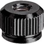 黄銅 ローレットナット(ツバ付 貫通全ネジ) / NBNT-BRoHS2対応品 廣杉計器