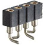 PCT製品 ピンヘッダー / FRM-40(T〇) ソケット(丸ピン)2.54mmピッチ SMT(1列/2列) 接続側Φ0.47mmピン/接続側Φ0.76mmピントレイ対応可RoHS2対応品 廣杉計器