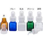 スポイト薬瓶 オーバーキャップ付き 9mL グリーン 堀内製作所