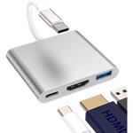 Hanx-Tech USBC 3in1 変換アダプタ Hanx