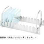 小型包装品用高圧蒸気滅菌器ステリウィットS・ナビステリA・ナビステリ用滅菌バッグスタンド タカゾノ