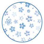 食事用エプロン さくら ブルー 1箱 100袋入 ファーストレイト
