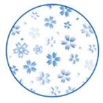 FR-5574 食事用エプロン さくら ブルー 1箱 100袋入 ファーストレイト