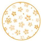 食事用エプロン さくら オレンジ 1箱 100袋入 ファーストレイト