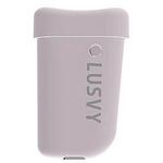 目元にフィットするコンパクト美顔器「アイケア」 パステルピンク ナガオカトレーディング
