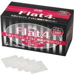 拭綿(R) Flat4(R) フラット4 ネイル用拭き取り綿 1ケース 1920枚×10箱入 小津産業