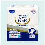 0610-0067-00 紙パンツ用インナーパッド夜用 900cc吸収量 30枚入×6袋セット つばさ