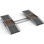 YM-151L-ST 車いすタイヤのクリーニングサポーター クリサポ CONDOR(山崎産業)