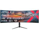 ディスプレイ49型/5120×1440/HDMI×2、DP×1、USB-C×1/ブラック/スピーカー有/2年保証 JAPANNEXT