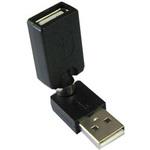 [USB-A オス→メス USB-A]アダプタ GM-UH006B ブラック GROOVY