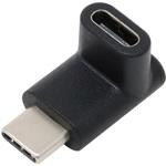 U32CCUFAD USB3.1Gen2変換アダプタ Cメス - Cオス 縦L型 U32CC-UFAD ブラック アイネックス