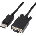 AMC-DPVGA20 DisplayPort-VGA変換ケーブル ブラック [2m /DisplayPort⇔VGA] アイネックス