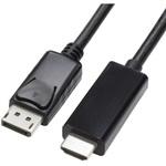 AMC-DPHD20 HDMIケーブル Ainex [2m /HDMI⇔DisplayPort] アイネックス