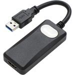 AMC-USBHD TypeA変換ケーブル・プラグ Ainex ブラック [スタンダードタイプ] アイネックス
