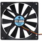 CFY140SA ケースファン(140mm・600rpm) 静音タイプ CFY-140SA アイネックス