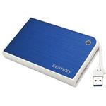 CMB25U3BL6G USB3.0対応 SATA2.5HDD/SSD用HDDケース MOBILE BOX(ブルー&ホワイト) CMB25U3BL6G センチュリー