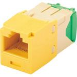 CJT688TGYL カテゴリ6 RJ45モジュラージャック UTP 28・30AWG TGタイプ 黄 CJT688TGYL PANDUIT(パンドウイット)