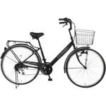 防災サイクル 26型6段変速付き ノンパンク シティサイクル 【完成組立品】 東部
