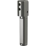 溝入れ工具 丸シャンクホルダ・クランプねじ上部 4面平取り付き レギュラ- GB106． グーリング