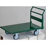 鋼鉄製運搬車(固定ハンドルタイプ・ハンドル側自在車輪) TRUSCO 固定