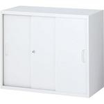 RW4-307S RW4システム収納庫 スチール3枚引戸(2段タイプ) 生興