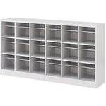 HDS-8963AT-WE シューズBOX18人用＜配送時組立サービス付＞ イトーキ