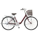 防災サイクル 26型 内装3段変速 シティサイクル カルーサ ノンパンク仕様 【完成組立品】 BRIDGESTONE(ブリヂストン)