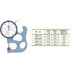 低圧測定力シックネスゲージ テクロック