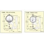 ZS489 ダイヤル・デジタルパイプゲージ替アンビル10 テクロック