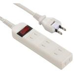 ブレーカー付安全タップ オーム電機