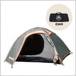 防災自立式 ハヤブサテント2人用 Bears Rock 防災用ドームテント