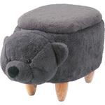 アニマルスツール収納付き 不二貿易