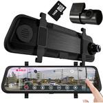 新品未使用　WATEX DVR-MIRX リアカメラ付きルームミラー型ドラレコ DVR-MIRX 前後2カメラルームミラー型ドライブレコーダー 1セット WATEX
