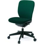 イトーキ プラオチェア 防炎布張り ハイバック アルミ脚 可動肘 ティールグリーン×ブラック KE239GE-SZ5T1G7 1脚（メーカー直送） イトーキ プラオチェア 布張り ハイバック アルミ脚 可動肘 モス