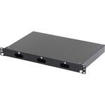 ブレーカーボックス W482×H43.7×D294.5mm 4.9kg ブラック BSB2シリーズ 摂津金属工業
