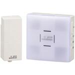 OCH-SET26-BLUE 音センサー送信機+光フラッシュ電池式受信機 オーム電機