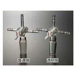 摺付四方PTFEコック(PTFEC18) 1719シリーズ コスモスビード