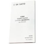 温湿度 7日用記録紙 NTH071540 佐藤計量器製作所