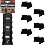BM-MW12-BLK-6 バッテリーマウントミルウォーキー12V用(6個入り) ステルスマウント