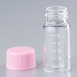 小さめ細めの自立型ネジ口ガラスバイアル瓶★1000本セット (最終) ビオラモ ねじ口バイアル瓶(目盛あり) アズワン 【通販モノタロウ】