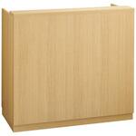 2412-6051 レジカウンター 小天板タイプ 幅120cm エクリュ 5分割タイプ ストア・エキスプレス