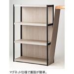間仕切ラック本体(23345-30)用オプション 3段用サイドパネル ストア・エキスプレス