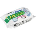 流せるトイレ用ウェットシート30枚入 テラモト