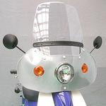 スーパーカブ用ウインドシールド af(旭風防)